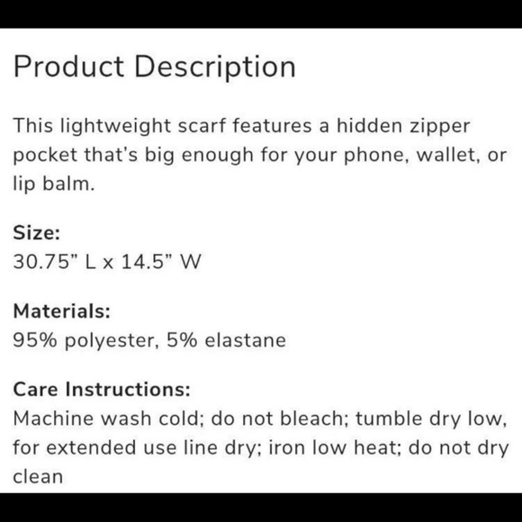 NWT Beyond Yoga Pocket Infinity Scarf - Picture 5 of 11